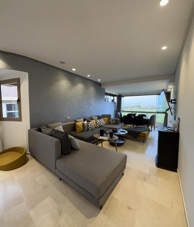Superbe Appartement, Vue Sur Golf, Piscine Et Atlas Marrakesh Buitenkant foto