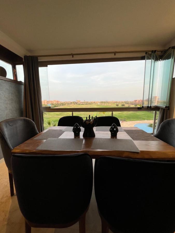 Superbe Appartement, Vue Sur Golf, Piscine Et Atlas Marrakesh Buitenkant foto